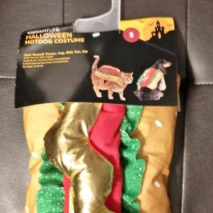 nwt dog or cat costume (hot dog) size small